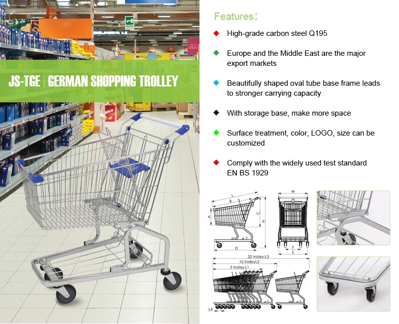 America Steel Smart Shopping Cart for Grocery
